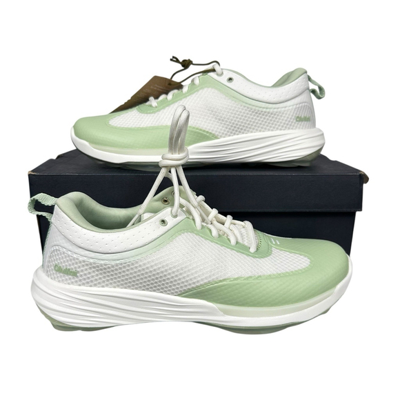 OluKai Shoes - OluKai Makena Womens Golf Shoes White/ Mint Size 8.5